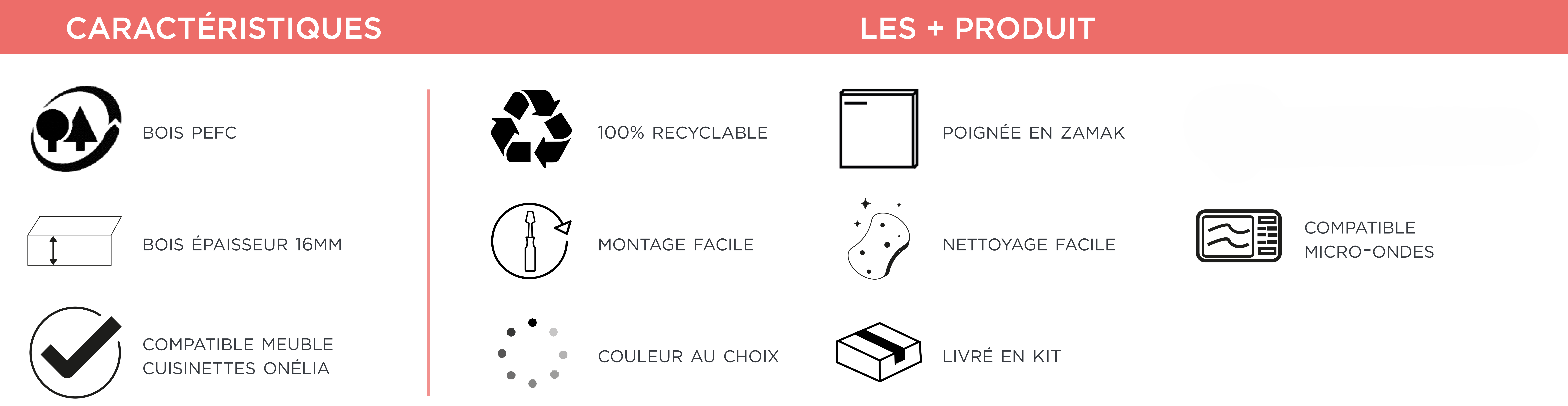 Plus produit onelia haut